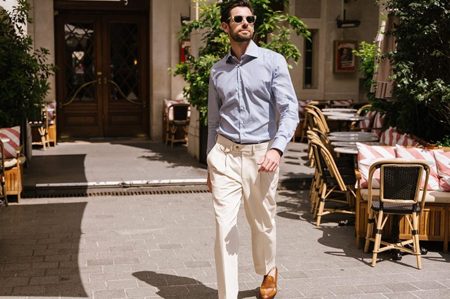 comment porter un pantalon à pinces