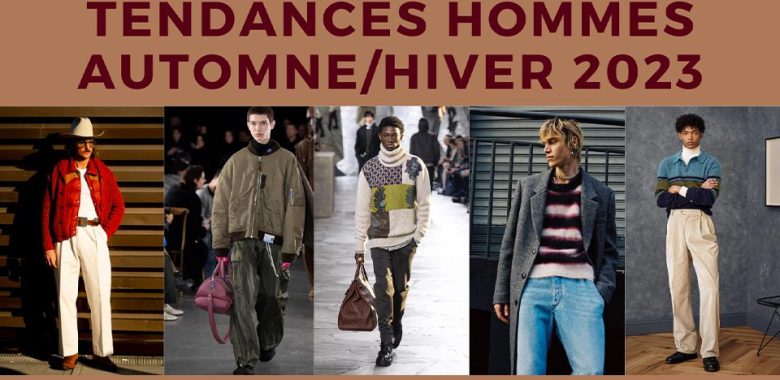 tendances mode masculine automne hiver 2023
