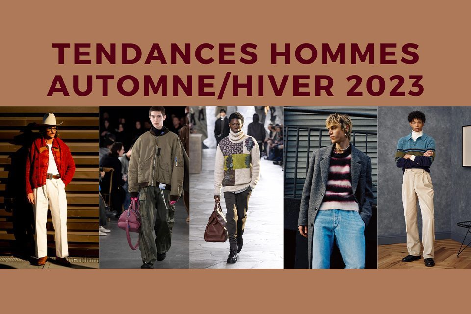 tendances mode masculine automne hiver 2023