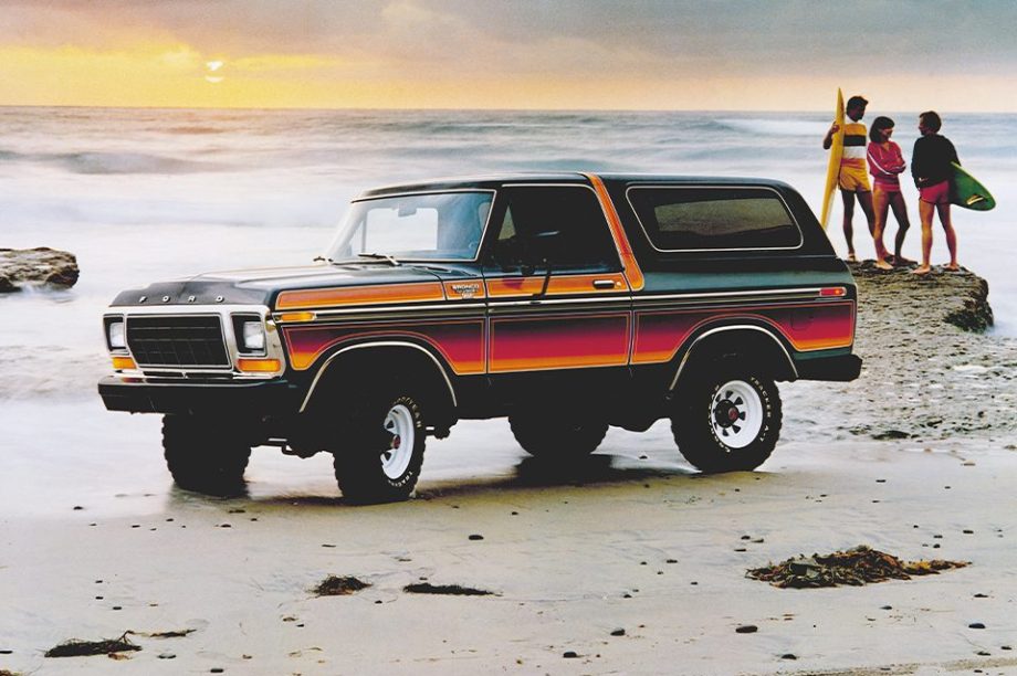 4x4 vintage ford bronco 1979