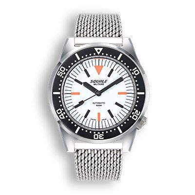 Squale 1521 Full Luminous Militaire Mesh 1521FUMIWT.ME20