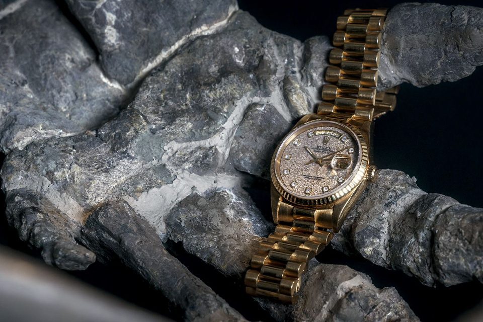 montre rolex day date fossil