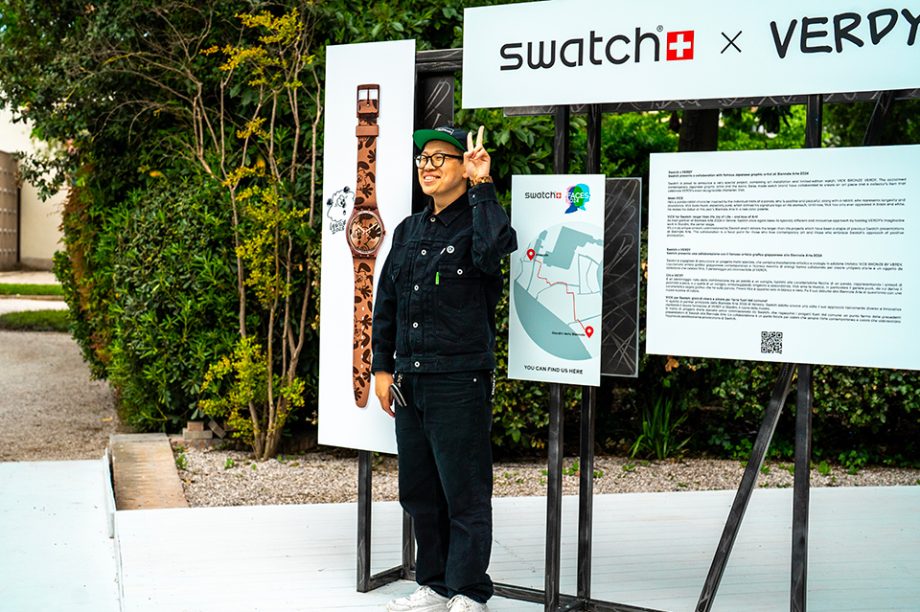 Swatch Verdy une
