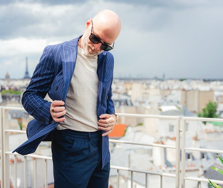 Look Damedesart blazer Octobre vent
