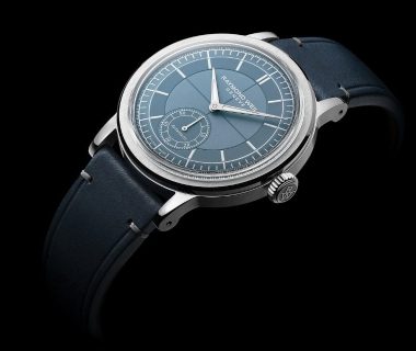 Raymond Weil_Millesime_Petite seconde_Bleu denim_fond noir