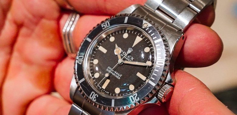 Montre 50 ans Rolex Submariner 5513 2025