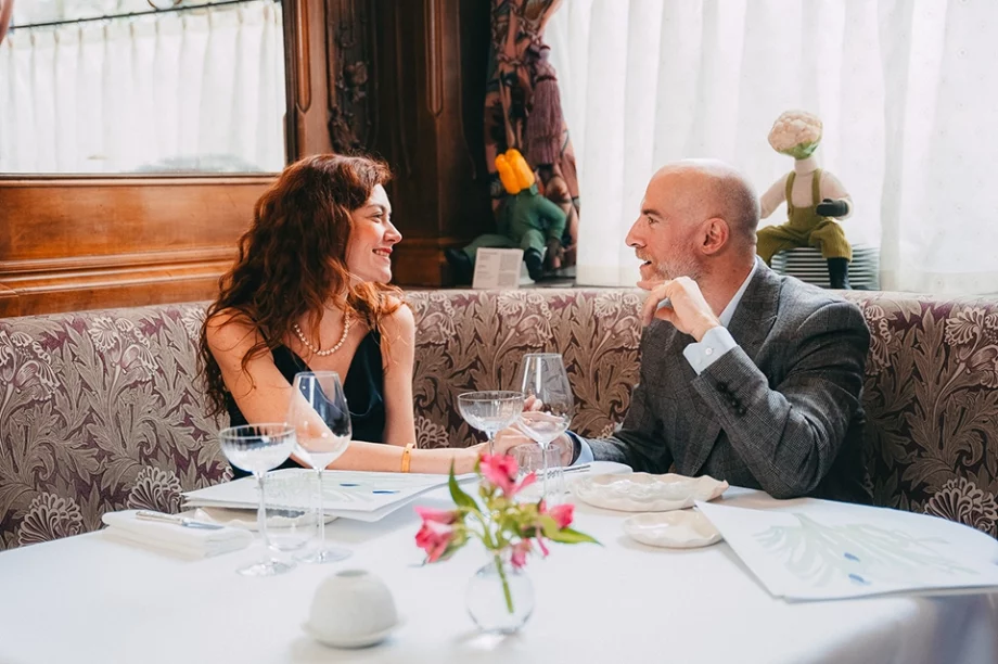 Saint Valentin restaurant une