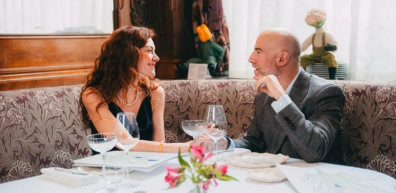 Saint Valentin restaurant une