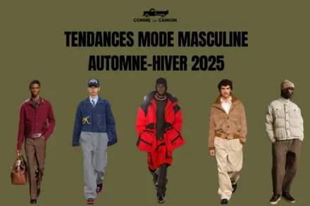tendances mode masculine FW25 visuel couv