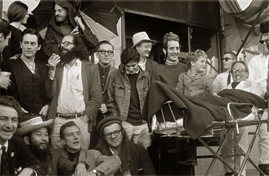 Des beatnik dans les années 50