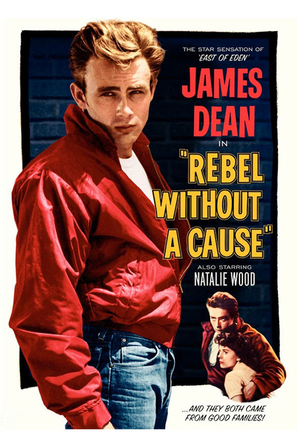 James Dean dans La Fureur de vivre (1955)