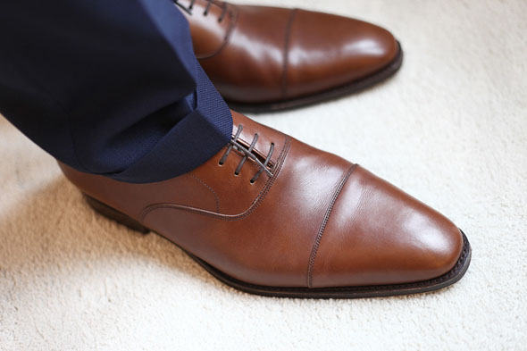 chaussure classe marron