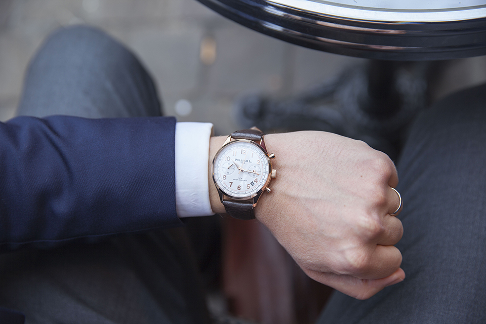 Montre Bracelet Homme William Lawson's - Objet Publicitaire - Occasion