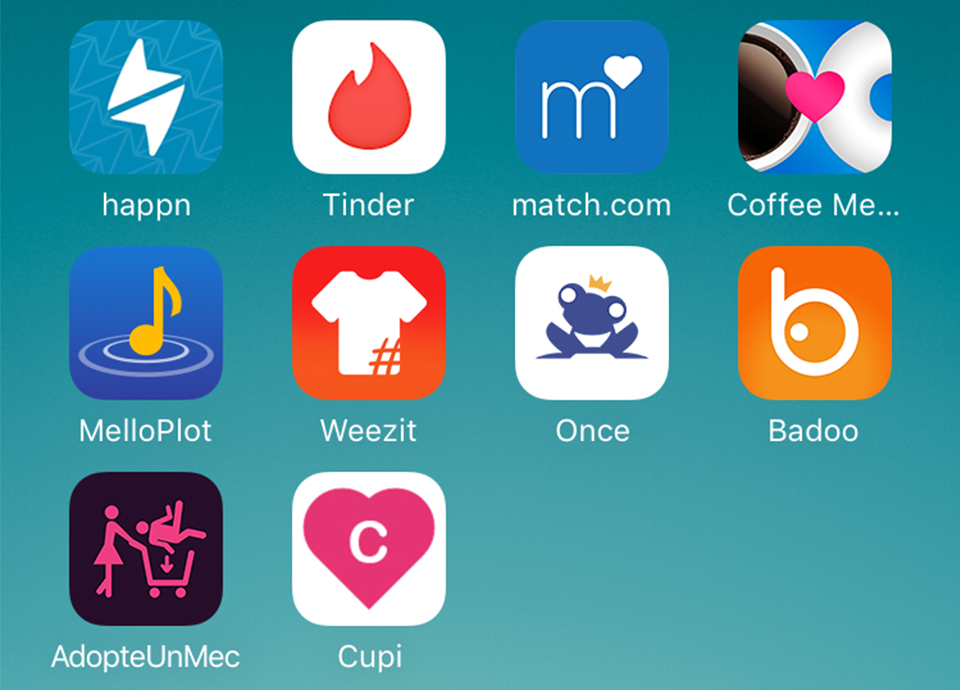 10 nouvelles applications de rencontre à connaître