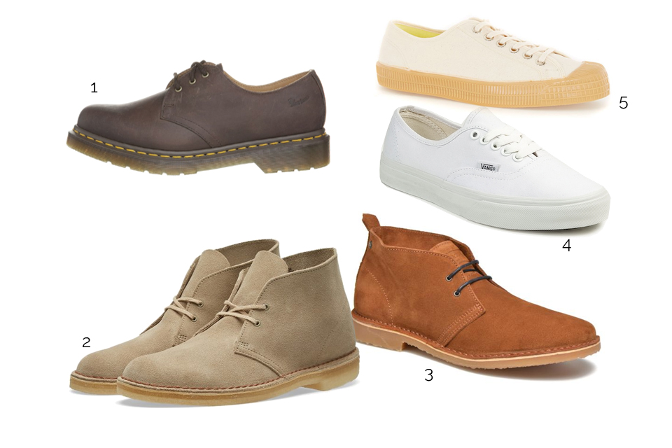 chaussures tendance militaire 2017