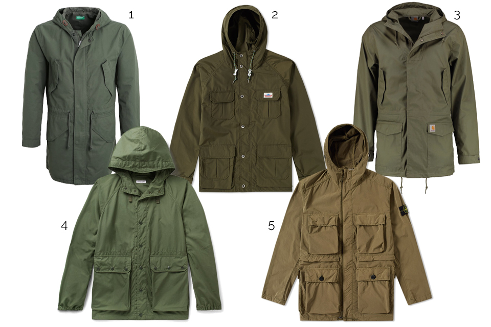 parkas look militaire homme