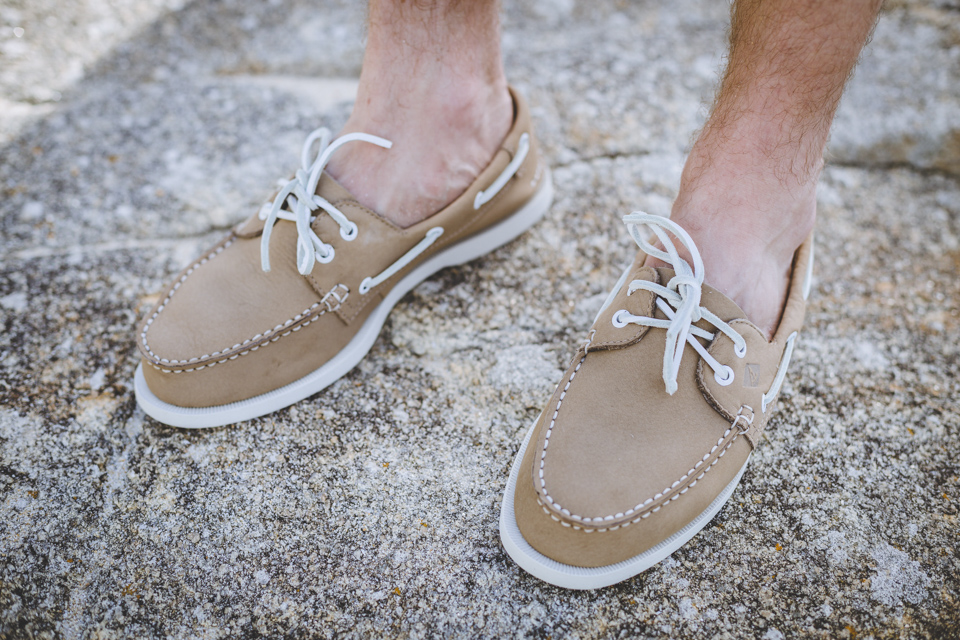 chaussures bateaux sperry essayage