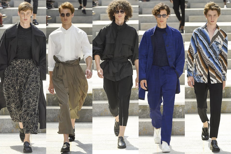 fashion week paris homme ss18 issey miyake